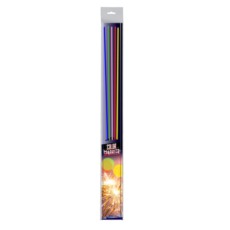 Color sparkler 45 cm 5st/fp